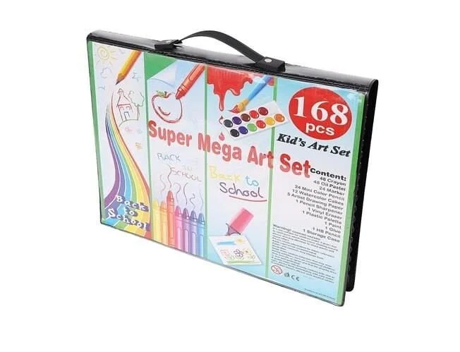 168 Dijelni Set Za Bojanje Crtanje Rainbow 1.jpg