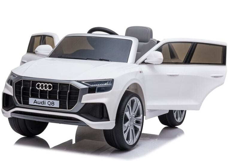 Audi Q8 Licencirani Auto Na Akumulator Bijeli 7.jpg