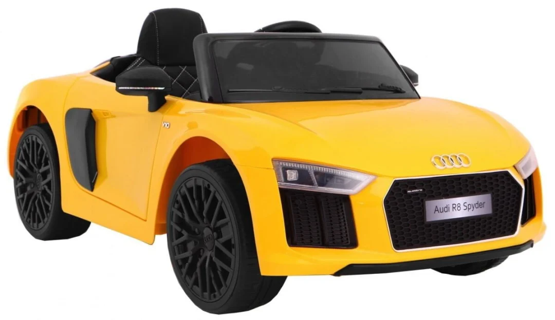 Audi R8 Spyder S Zuti Auto Na Akumulator 4.jpg