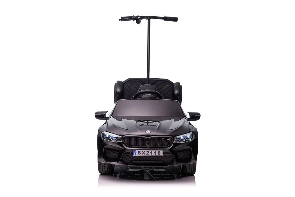 Bmw M5 Crna Lakirana S Postoljem Za Roditelje Auto Na Akumulator 2.jpg