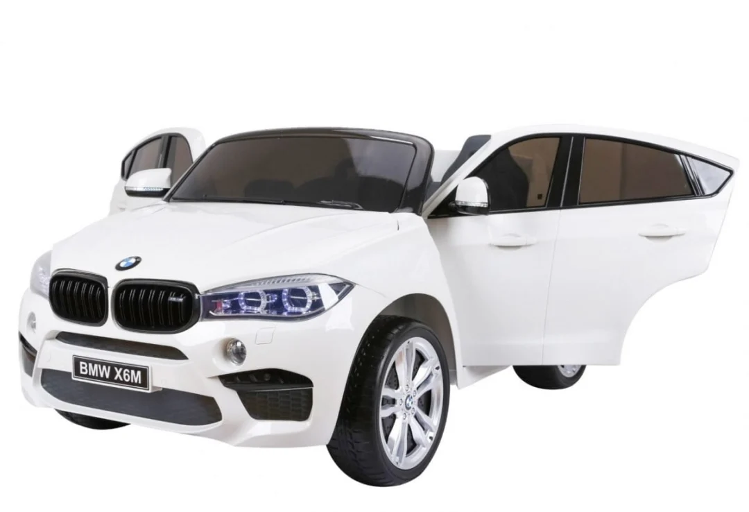 Bmw X6m Dvosjed Bijeli Auto Na Akumulator 2.jpg