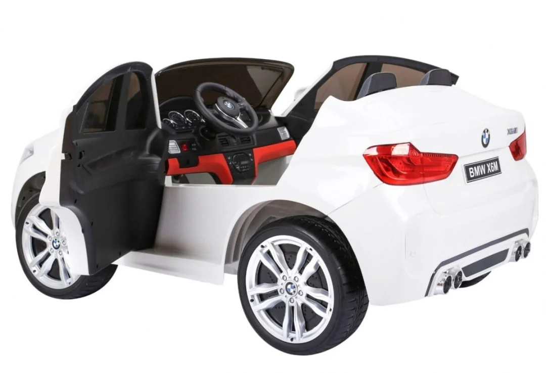 Bmw X6m Dvosjed Bijeli Auto Na Akumulator 5.jpg