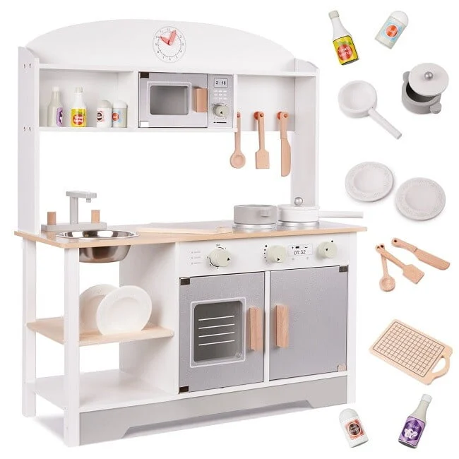 Kx6287 Kuchnia Drewniana Mdf Modern Max + Akcesoria 1