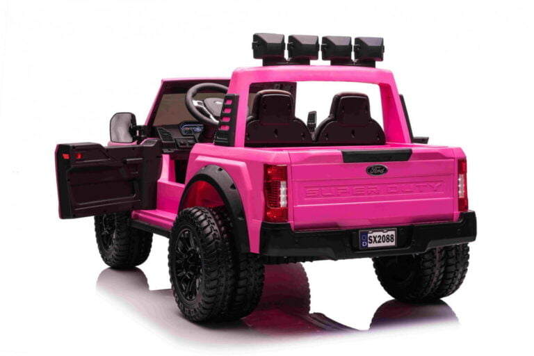 Ford Super Duty Flamingo Pink Auto Na Akumulator 6.jpg