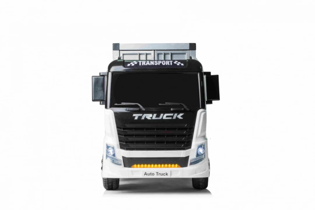 Kamion Sa Prikolicom Bijeli Semitruck 1.jpg