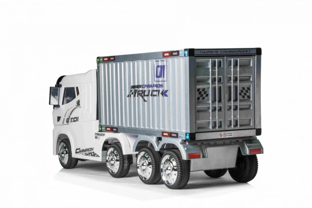 Kamion Sa Prikolicom Bijeli Semitruck 4.jpg