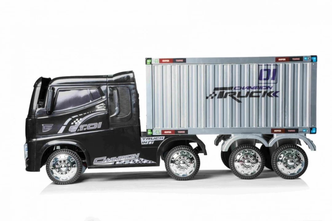 Kamion Sa Prikolicom Crni Semitruck 2.jpg