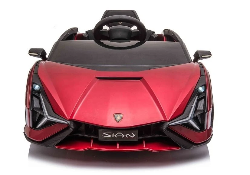 Lamborghini Sian Metallico Rossa Auto Na Akumulator 1.jpg