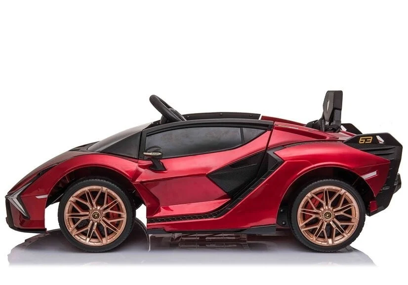 Lamborghini Sian Metallico Rossa Auto Na Akumulator 2.jpg