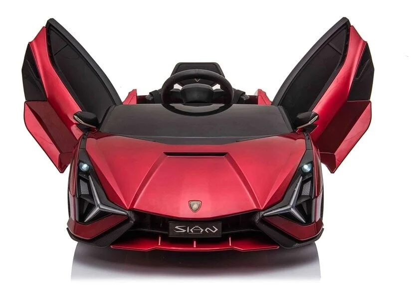 Lamborghini Sian Metallico Rossa Auto Na Akumulator 5.jpg