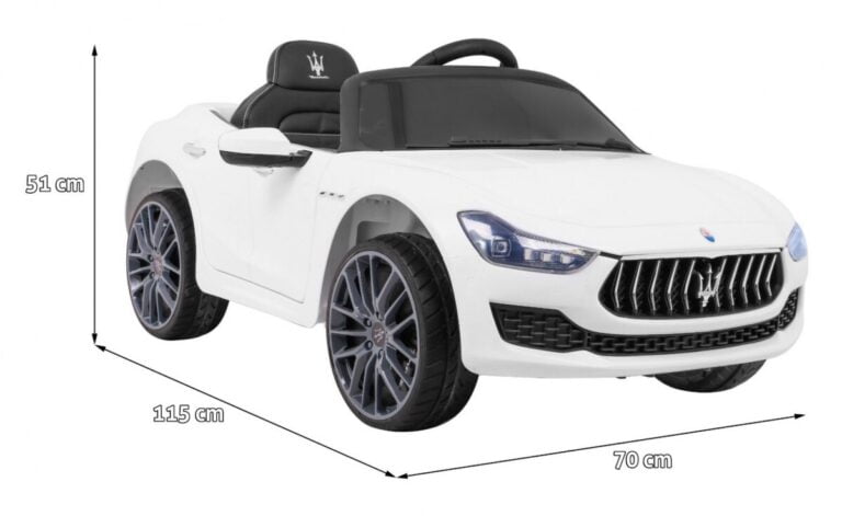 Maserati Ghibli Licencirani Auto Na Akumulator Bijeli 1.jpg