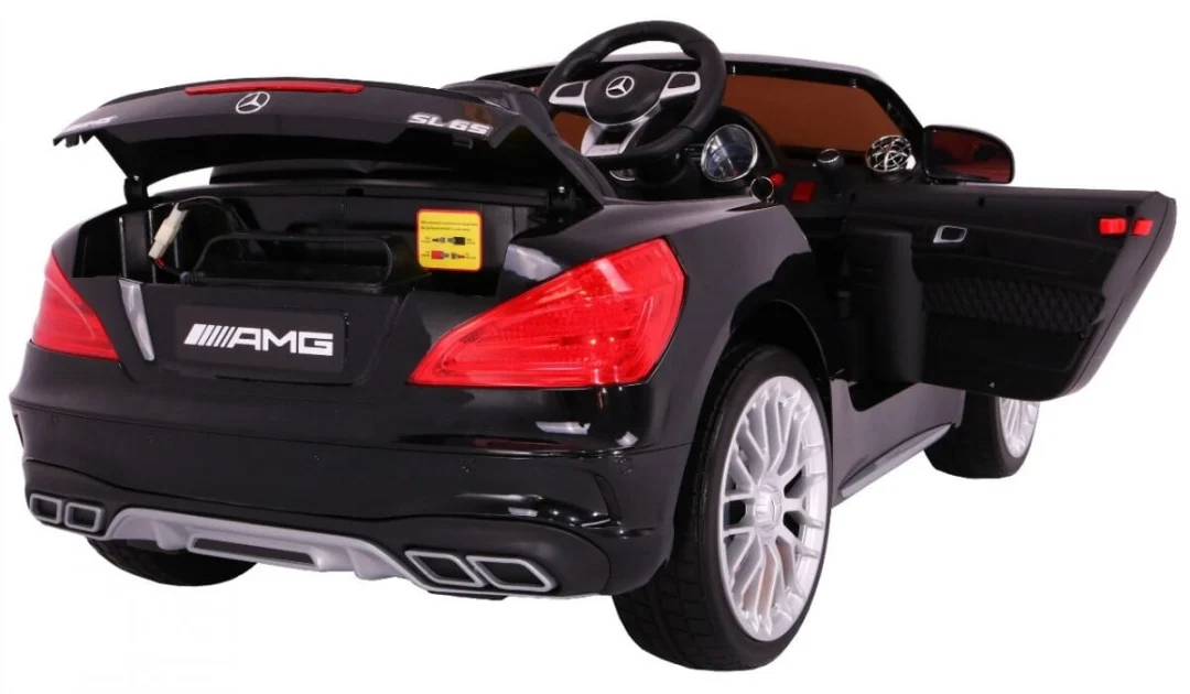 Mercedes Sl65 Crni Lakirani Licencirani Auto Na Akumulator 1 1.jpg
