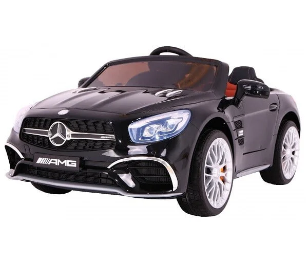 Mercedes Sl65 Crni Lakirani Licencirani Auto Na Akumulator 4.jpg