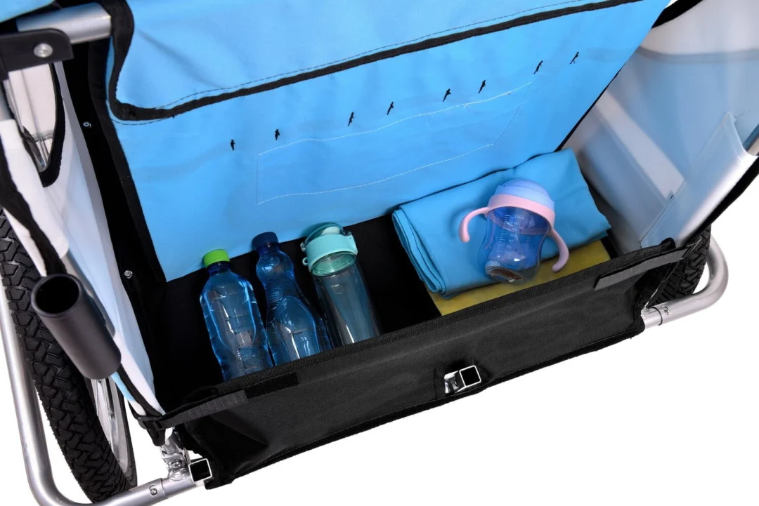 Prikolica Za Bicikl Za Djecu Jogger Blue 9.jpg
