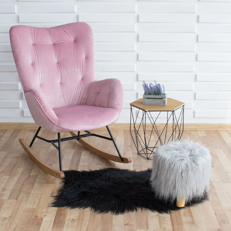 Stolac Za Ljuljanje Alzano Pink 7.jpg