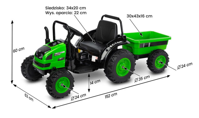 Traktor Na Akumulator Hector Amazon Green 3.jpg