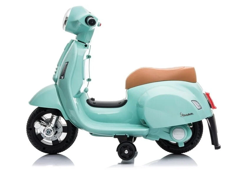 Vespa Mini Tirkiz Zelena Motor Na Akumulator 3.jpg