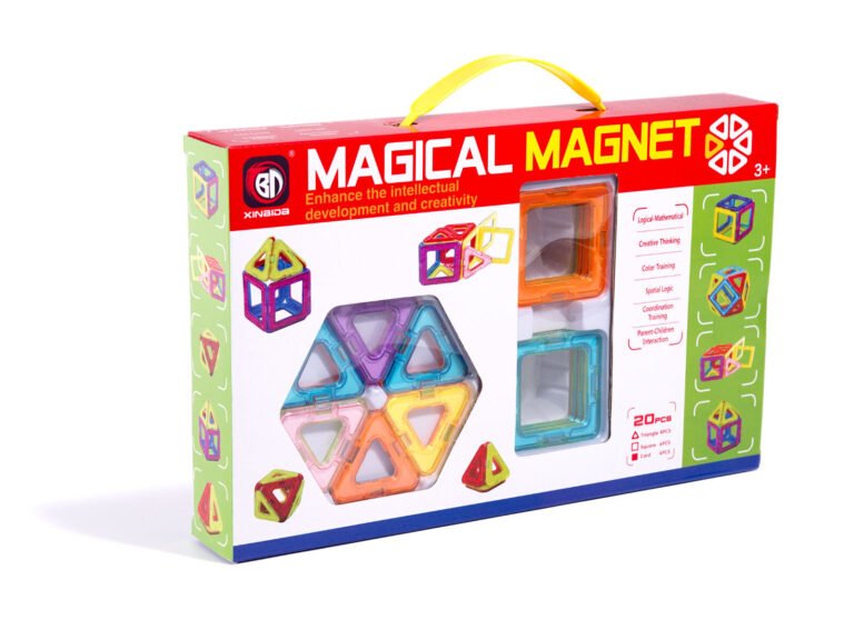 Kolorowe Klocki Magnetyczne Magical Magnet 20szt 10