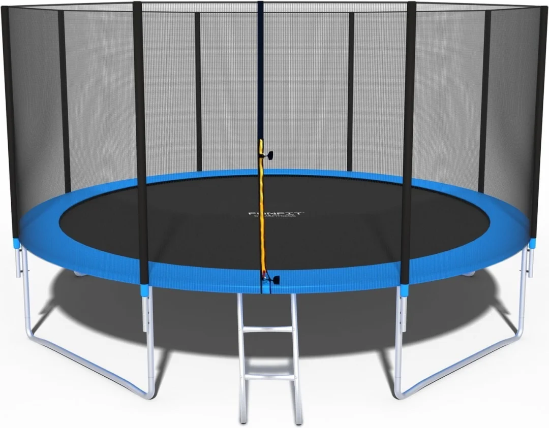Pol Pl Trampolina Ogrodowa Dla Dzieci 435cm Funfit Z Siatka Zewnetrzna I Drabinka 843 21.jpg