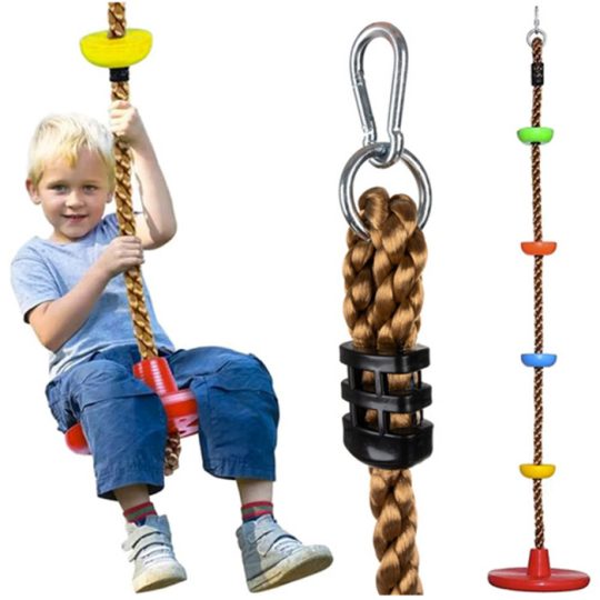 Debelo Penjačko Uže S Okruglim Stepenicama 210cm
