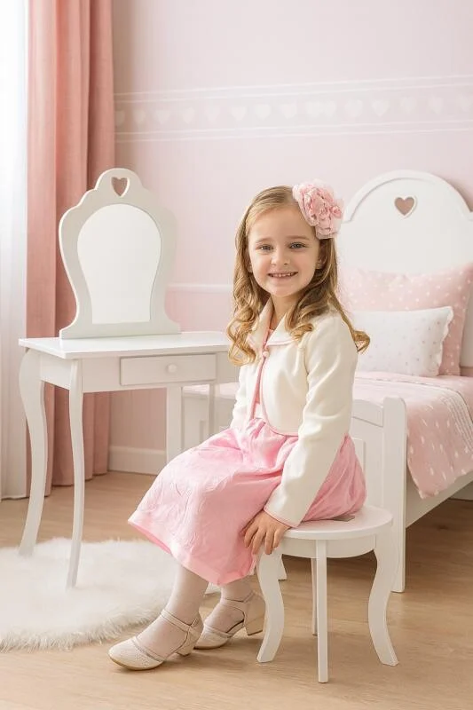 Dječji Toaletni Stolić Sa Ogledalom Princess 3