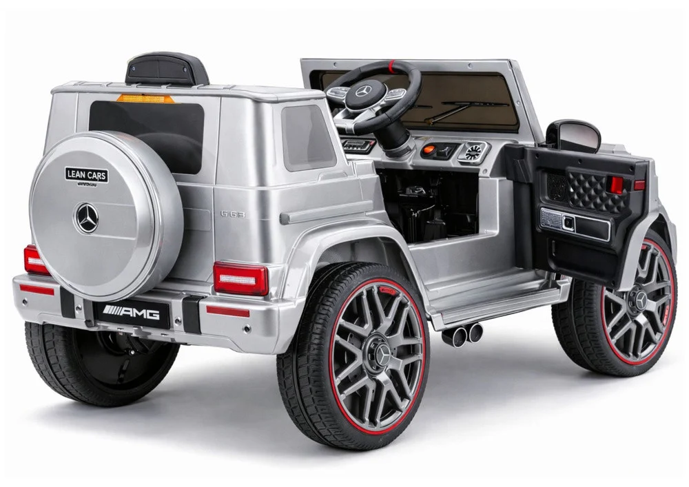 Mercedes G63 Amg Metallic Grey – Licencirani Auto Na Akumulator 3