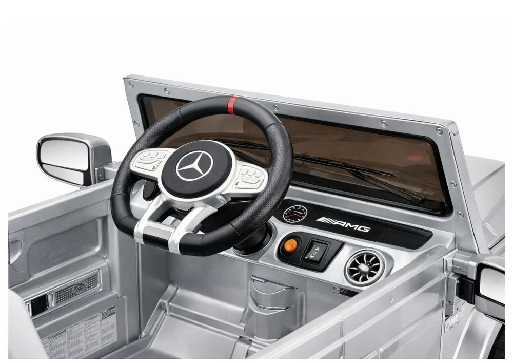 Mercedes G63 Amg Metallic Grey – Licencirani Auto Na Akumulator 5