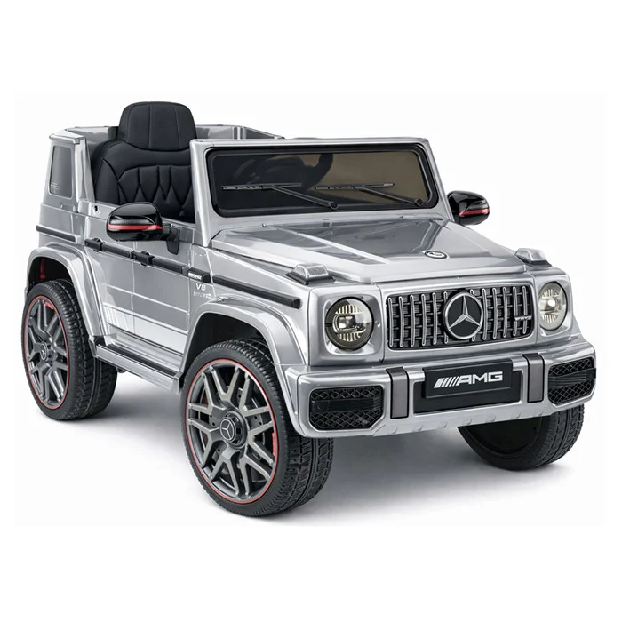 Mercedes G63 Amg Metallic Grey – Licencirani Auto Na Akumulator