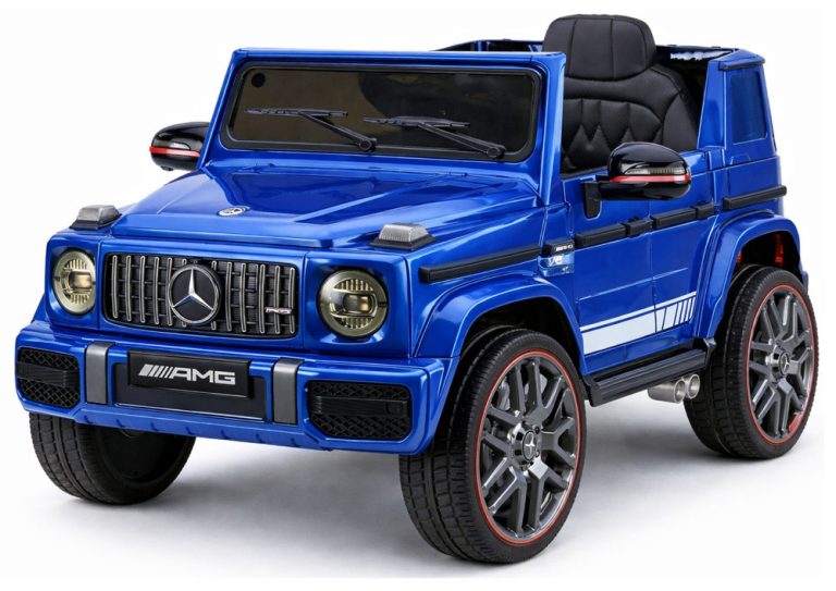 Mercedes G63 Amg Plavi Lakirani Licencirani Auto Na Akumulator 1