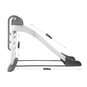Tobogan 243cm Slideon Grey 2