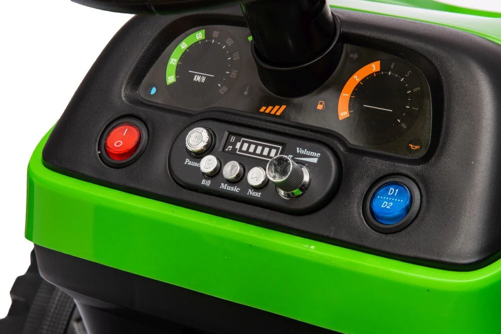 Traktor Na Akumulator Zeleni Torpedo 10