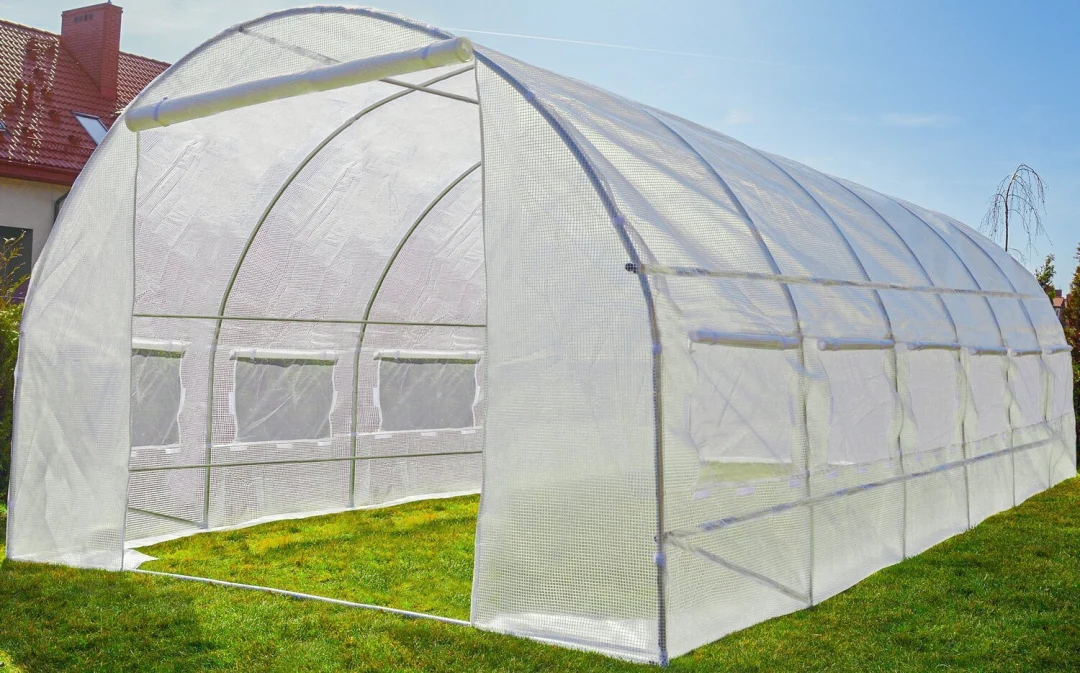 Vrtni Plastenik 3x6m (18m2) Bijeli 2