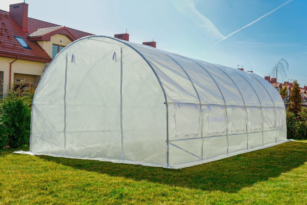Vrtni Plastenik 3x6m (18m2) Bijeli 4