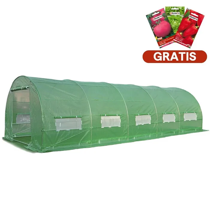 Vrtni Plastenik 3x8m (24m2) Focus Garden