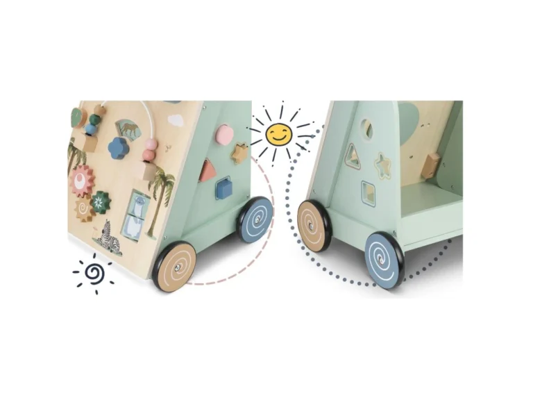 Dječja Drvena Hodalica Montessori Sorter 3