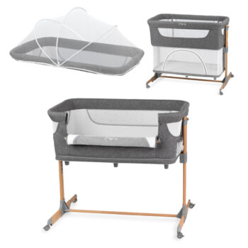 Momi Smart Bed 4u1 Krevetić Grey 10