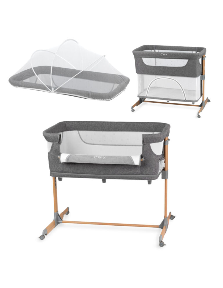 Momi Smart Bed 4u1 Krevetić Grey 10