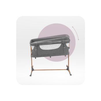 Momi Smart Bed 4u1 Krevetić Grey 12