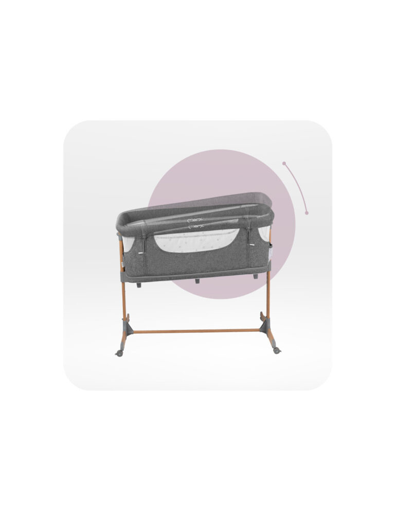 Momi Smart Bed 4u1 Krevetić Grey 12