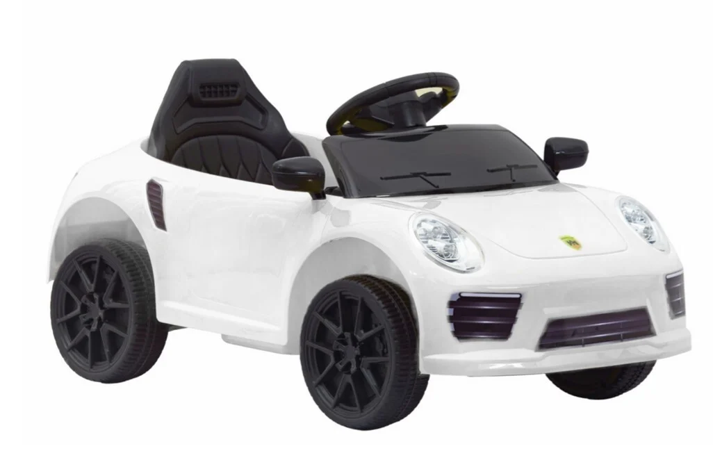 Sporty Bijeli Auto Na Akumulator 1 2