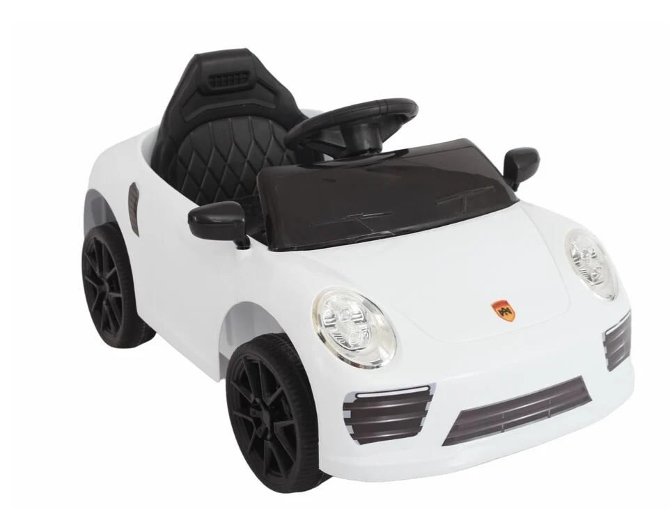 Sporty Bijeli Auto Na Akumulator 1
