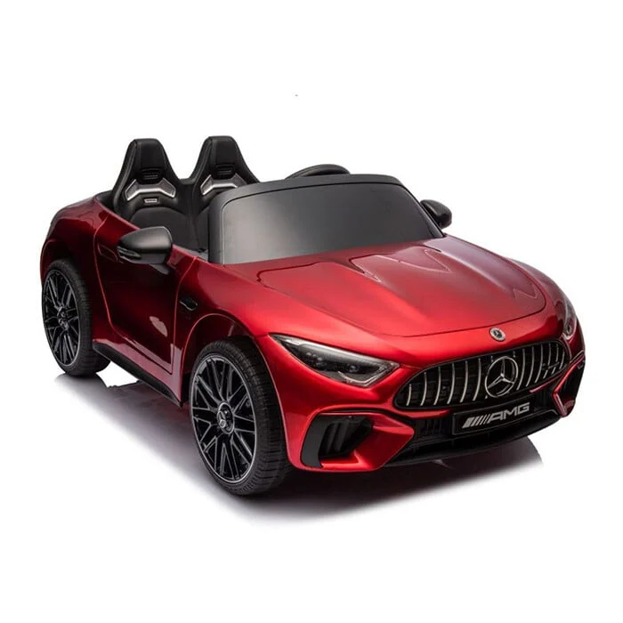 Mercedes Amg Sl63 Crveni Lakirani Licencirani Auto Na Akumulator