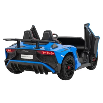 Lamborghini Aventador Sv 24v Shark Blue Auto Na Akumulator 5