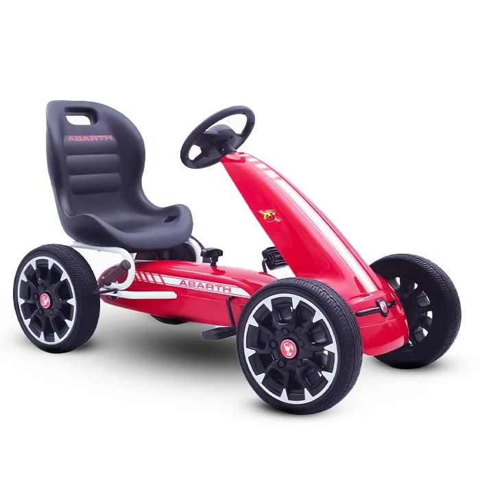 Licencirani Go Kart Na Pedale Abarth Crveni