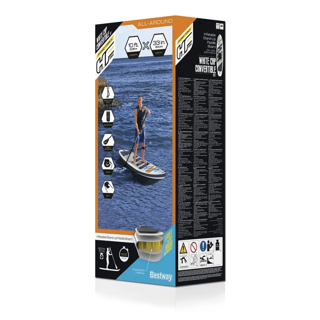 Bestway Sup Hydro Force™ White Cap Set 305 X 84 X 12 Cm 12