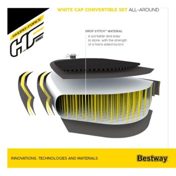 Bestway Sup Hydro Force™ White Cap Set 305 X 84 X 12 Cm 13