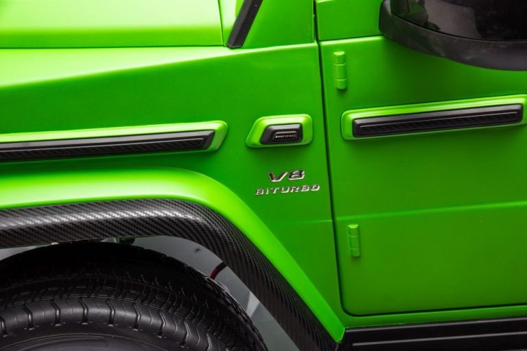 Mercedes Amg G63 Xxl Neon Green Auto Na Akumulator 10
