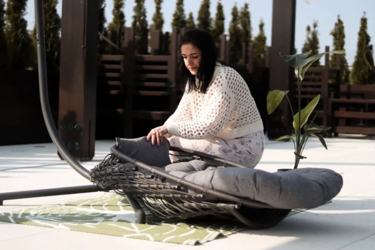 Viseća Fotelja Harmony Grey 8