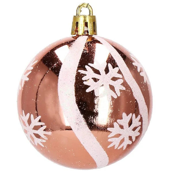 Božićni Set Kuglica Rosegold 24 4
