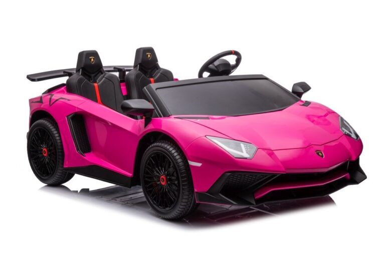 Lamborghini Aventador Sv 24v Candy Pink Auto Na Akumulator 6